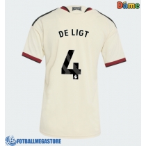 Fotballdrakt Dame Manchester United Matthijs de Ligt #4 Tredjedrakt 2026-27 Kortermet